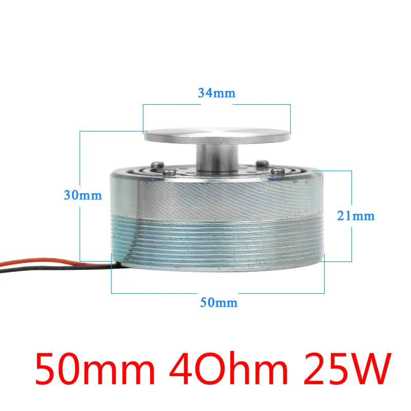 AIYIMA Audio Portable Speakers 25W/20W 4 Ohm/8 Ohm 44/50MM Full Range Vibration Speaker Altavoz Portatil Resonance Bass Speaker