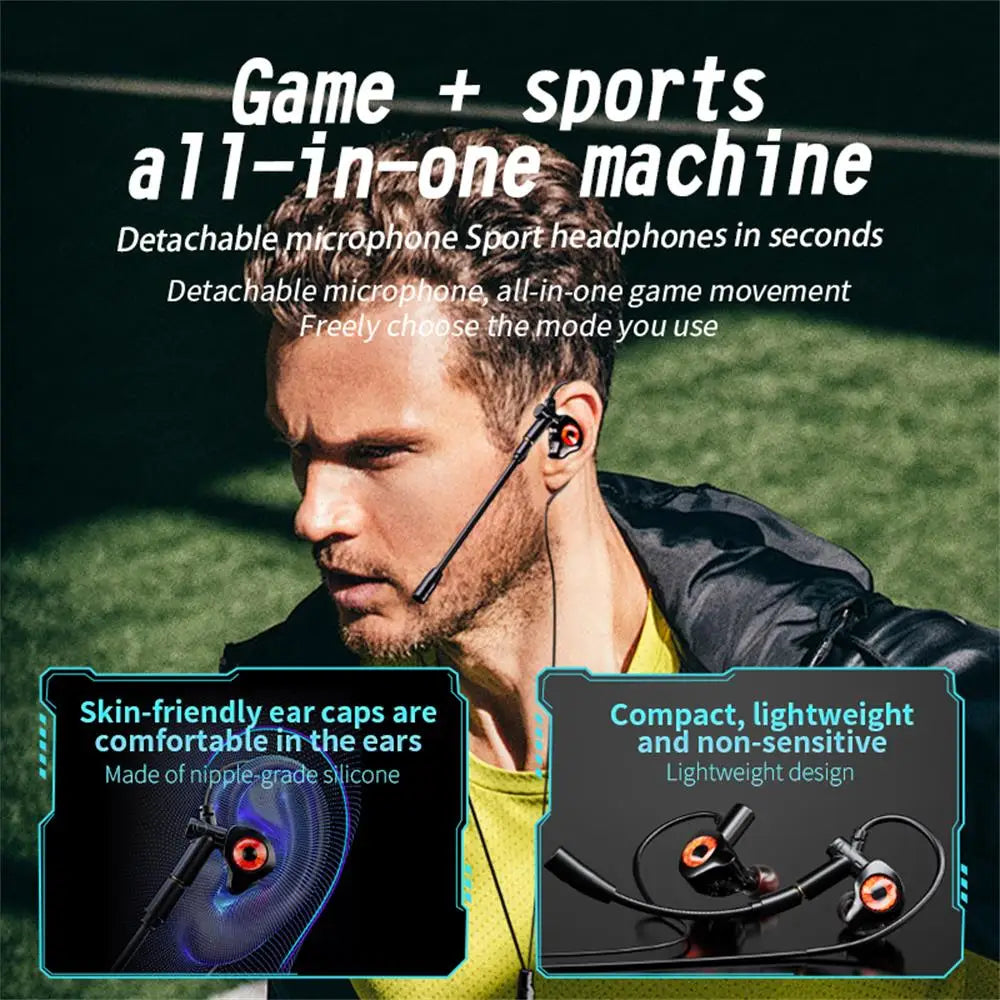 Type-C/3.5mm/USB Wired Headphones Gaming Headsets With Mic Earphones Wired Bass Stereo Esports Gamer Earbuds For Phones Computer