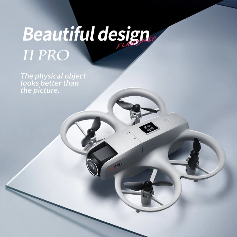 i1PRO Drone Professional 4K HD Dual camera 5G WIFI FPV UAV With Screen Remote Control RC Dron Avoidance Aerial Quadcopter Toys
