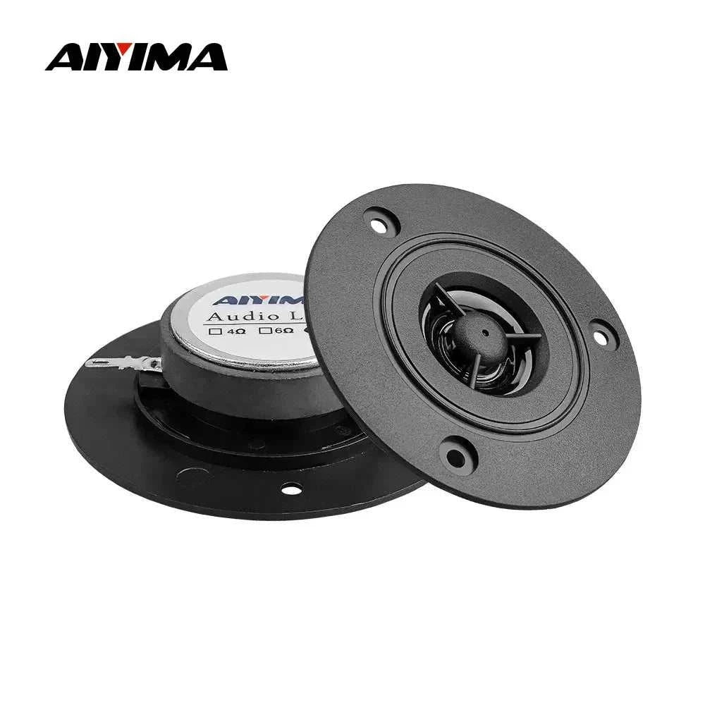 AIYIMA 3 Inch 74MM 8 Ohm 10W audio tweeter speaker with metal cabinet