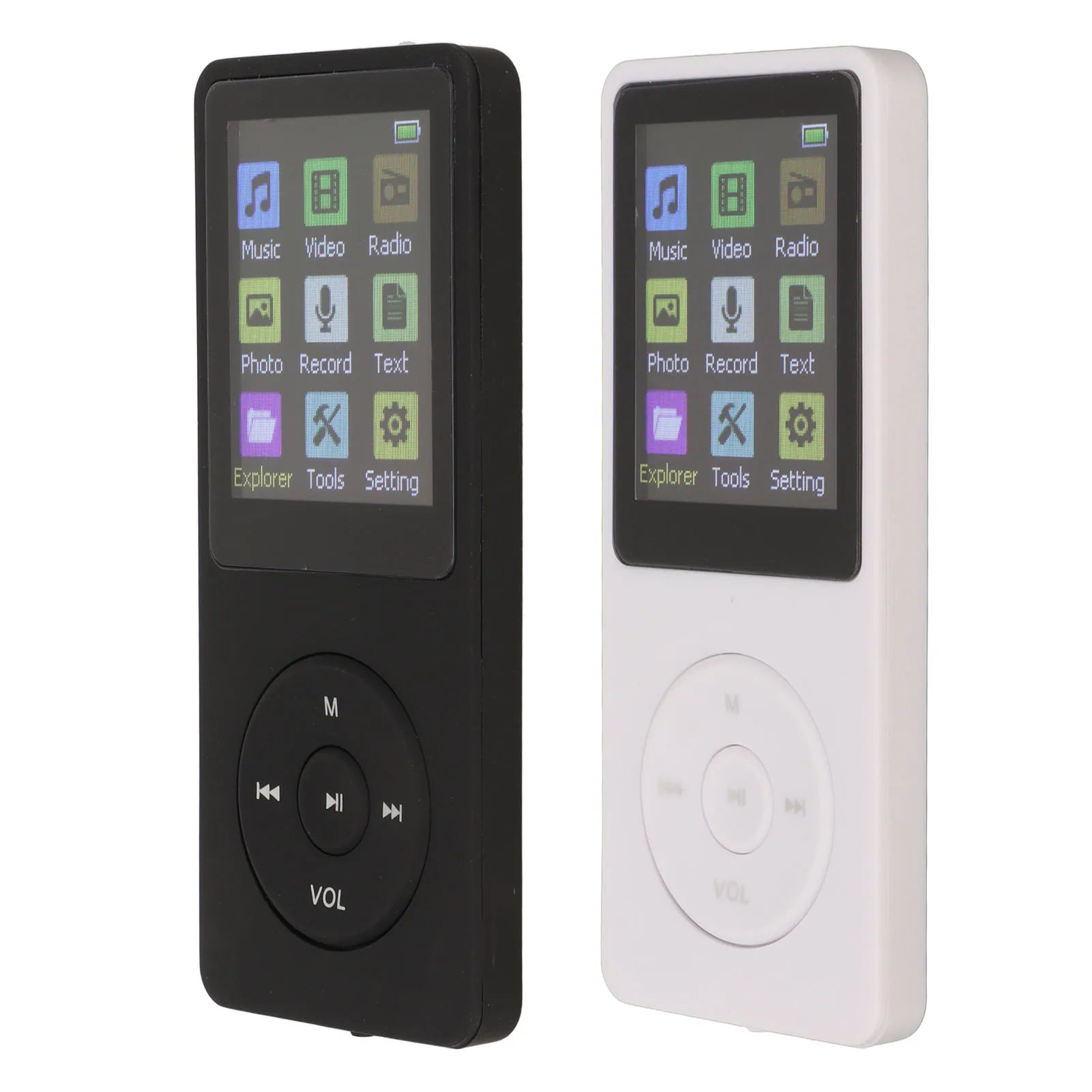 Digital Music Player 1.8 Inch LCD Support Small Memory Card Ultra Thin MP3 MP4 Player with Accessories Music Player Sound Player