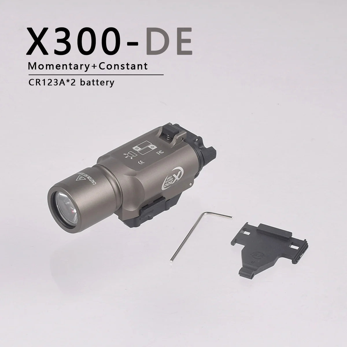 US warehouse Surefire M600C M600 M300 X300 Ultra Tactical Scout Light Rifle Weapon Flashlight Hunting Momentary Pressure Switch