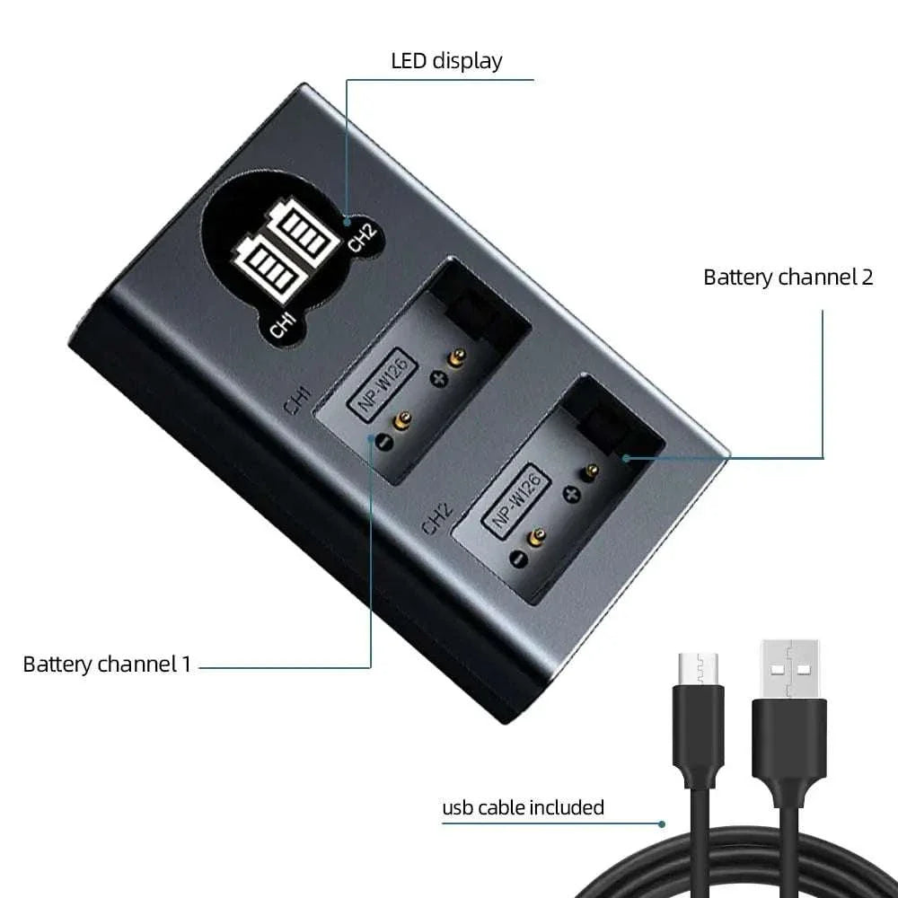 For Fuji NP-W126 NP W126 NP