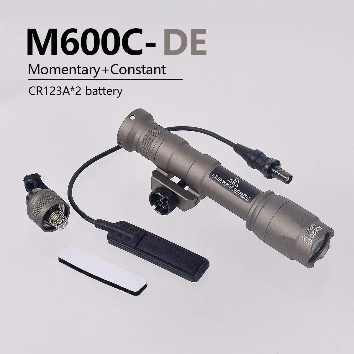 US warehouse Surefire M600C M600 M300 X300 Ultra Tactical Scout Light Rifle Weapon Flashlight Hunting Momentary Pressure Switch