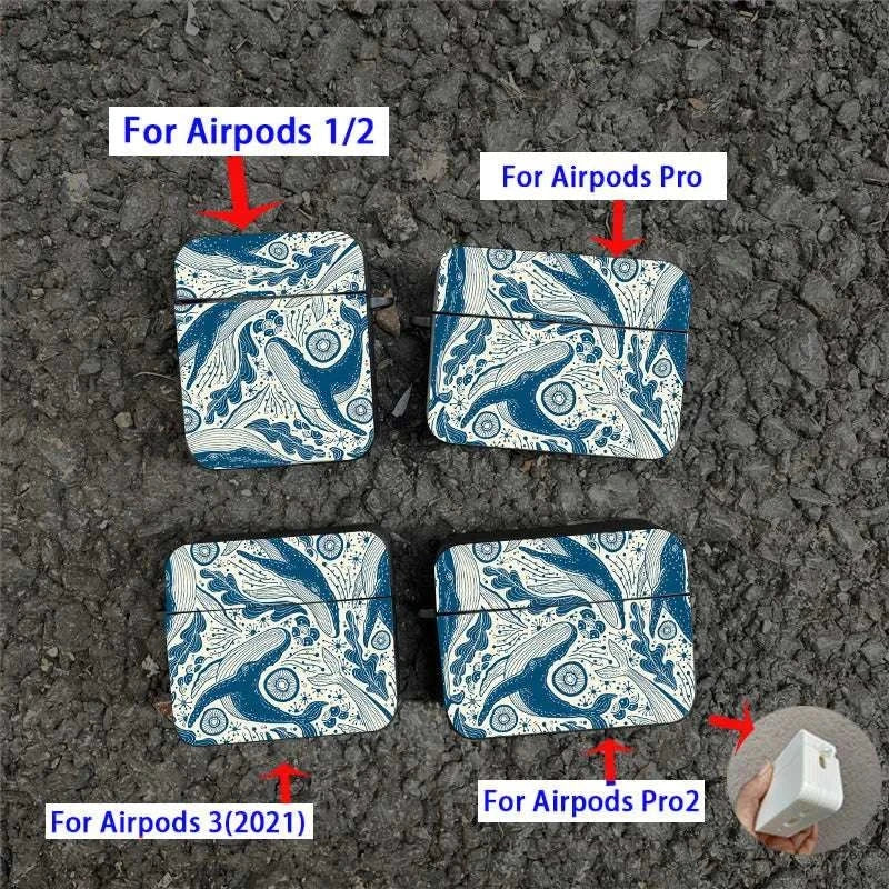 Whale and The Ocean Art AirPods