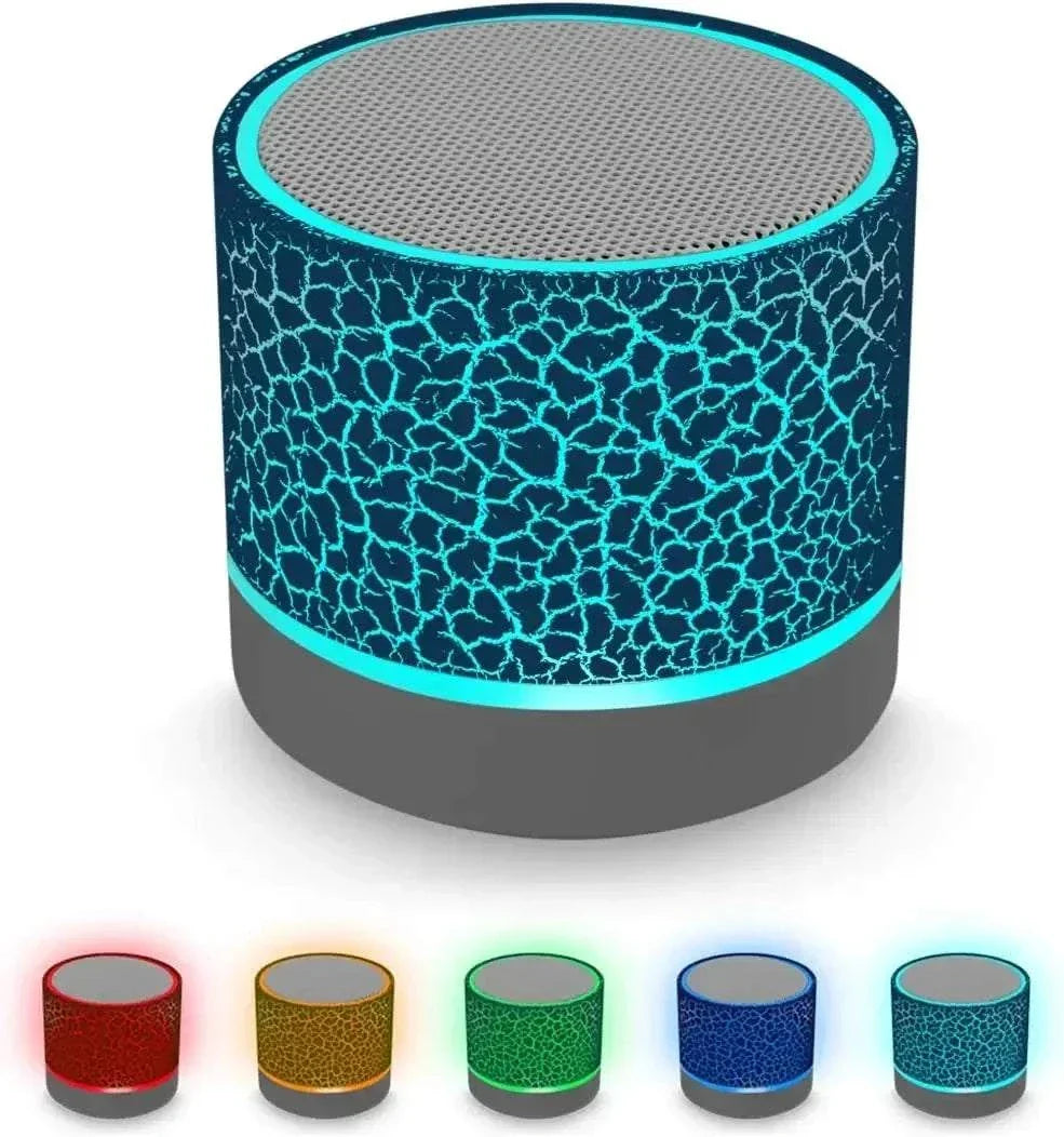 Compact mini PC speakers with sleek design and powerful sound for desktop use