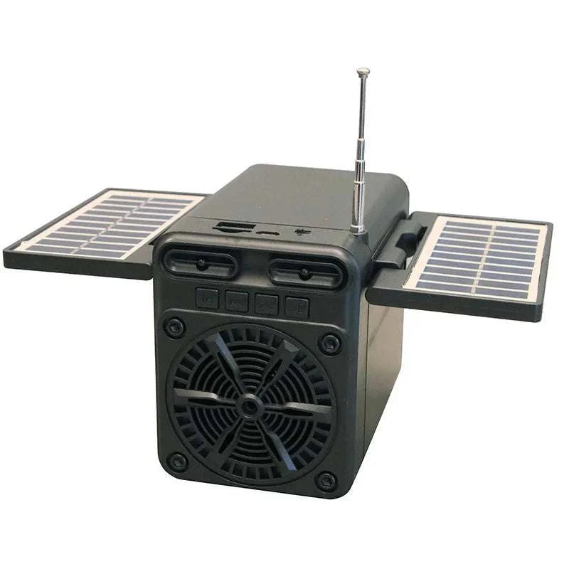 Portable FM Radio Solar Emergency Radio Receiver Built-in