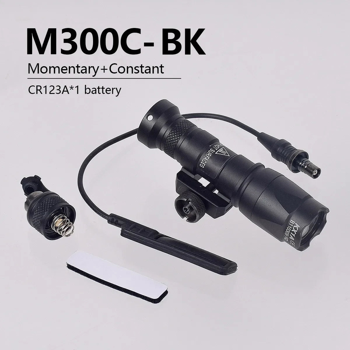 US warehouse Surefire M600C M600 M300 X300 Ultra Tactical Scout Light Rifle Weapon Flashlight Hunting Momentary Pressure Switch