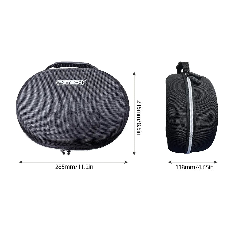for Meta Quest 3 VR Glasses Storage Bag Waterproof EVA Portable Carrying Case Controller Protector for Meta Quest 3 VR Headset