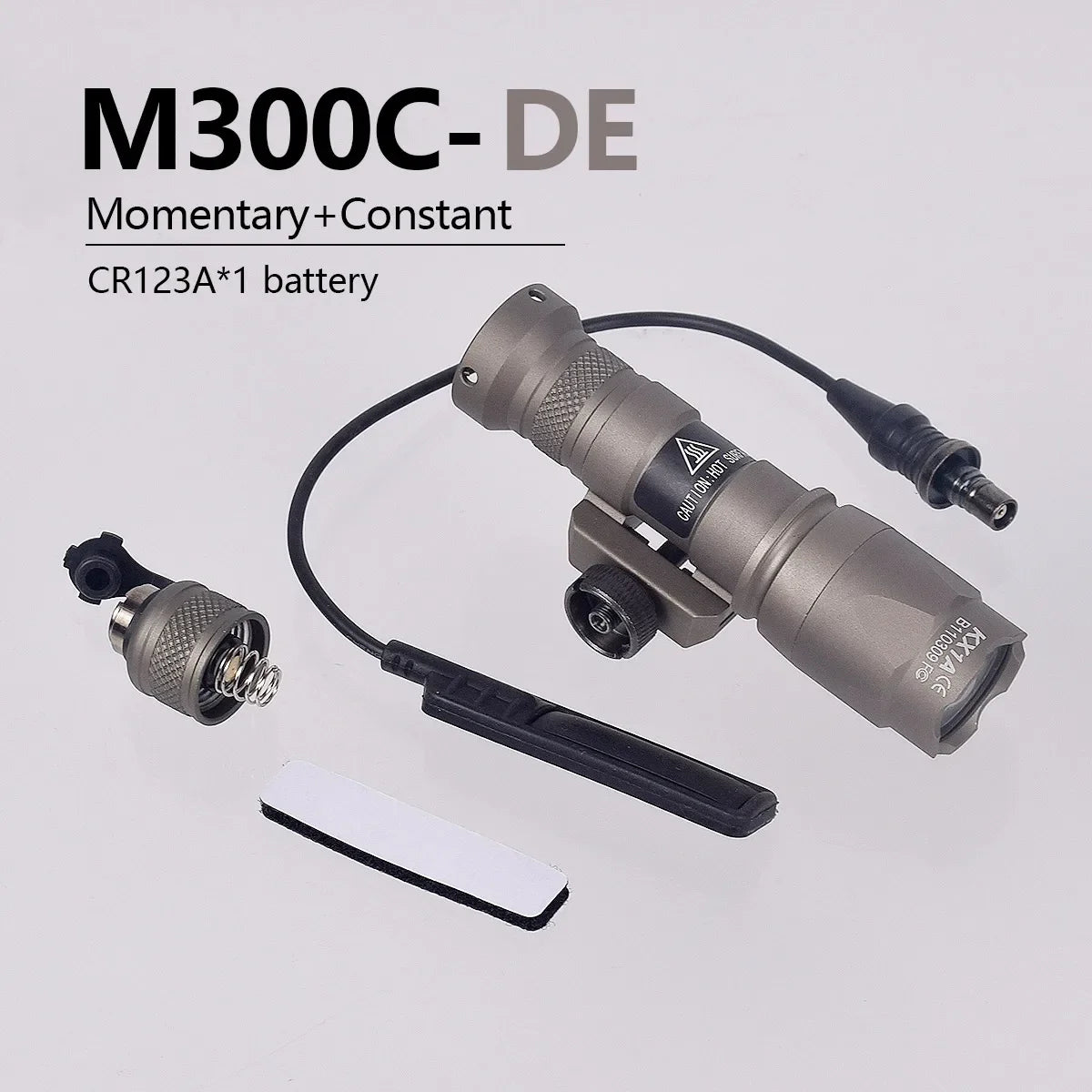 US warehouse Surefire M600C M600 M300 X300 Ultra Tactical Scout Light Rifle Weapon Flashlight Hunting Momentary Pressure Switch