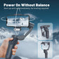3-Axis Smartphone Gimbal with AI Face Tracking Fill Light Anti-Shake for YouTube/TikTok/Vlogger Lightweight Easy to Use Portable