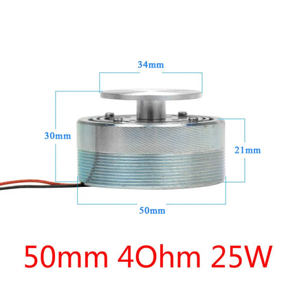AIYIMA Audio Portable Speakers 25W/20W 4 Ohm/8 Ohm 44/50MM Full Range Vibration Speaker Altavoz Portatil Resonance Bass Speaker