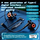 Type-C/3.5mm/USB Wired Headphones Gaming Headsets With Mic Earphones Wired Bass Stereo Esports Gamer Earbuds For Phones Computer