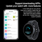 HT30 Smart Watch 1.73" AMOLED Screen 2GB ROM Custom Video Dials NFC Smartwatch Heart Rate Sleep Monitor Sport Watches Men 2025