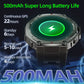 2025 New Design T-Rex 3 AMOLED GPS Smartwatch 5 ATM Waterproof 500mAh Long Battery Dual-band GNSS Military Sport Watch for Men