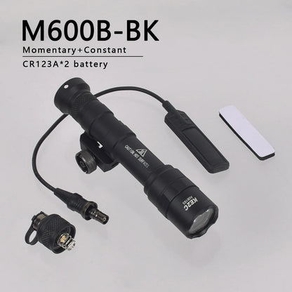 US warehouse Surefire M600C M600 M300 X300 Ultra Tactical Scout Light Rifle Weapon Flashlight Hunting Momentary Pressure Switch