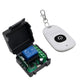433MHz DIY Wireless Switch DC 12V 1CH Mini Relay Module and RF Transmitter Remote Control for Garage Curtain Home Appliance