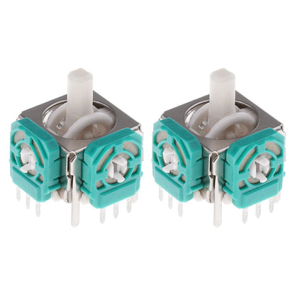 2pcs 3D Analog Rocker Joystick Axis Sensor Module Potentiometers Thumb Stick Replacement Parts for Nintend NGC Gamecube