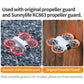Propeller Guard For DJI Neo Anti-collision Shock-Absorbing Propellers Protection Cover Replacement For DJI Neo Drone Accessories