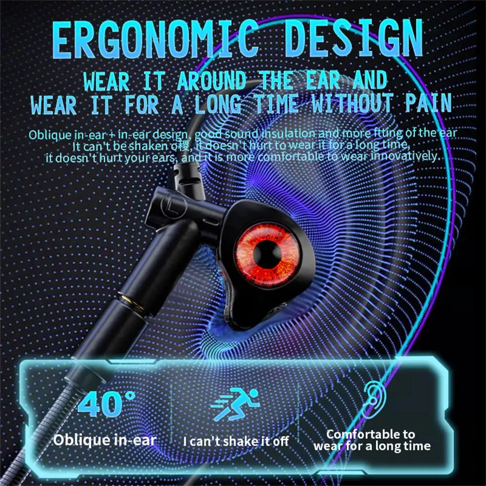 Type-C/3.5mm/USB Wired Headphones Gaming Headsets With Mic Earphones Wired Bass Stereo Esports Gamer Earbuds For Phones Computer