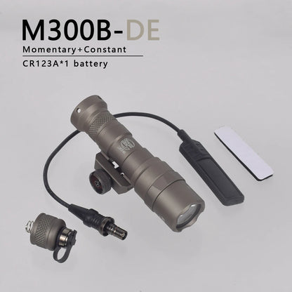 US warehouse Surefire M600C M600 M300 X300 Ultra Tactical Scout Light Rifle Weapon Flashlight Hunting Momentary Pressure Switch