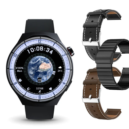 HT30 Smart Watch 1.73" AMOLED Screen 2GB ROM Custom Video Dials NFC Smartwatch Heart Rate Sleep Monitor Sport Watches Men 2025