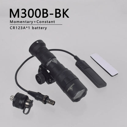 US warehouse Surefire M600C M600 M300 X300 Ultra Tactical Scout Light Rifle Weapon Flashlight Hunting Momentary Pressure Switch