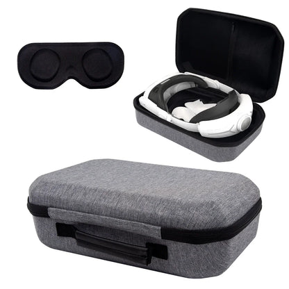 for Meta Quest 3 VR Glasses Storage Bag Waterproof EVA Portable Carrying Case Controller Protector for Meta Quest 3 VR Headset