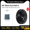 7artisans 18mm F6.3 Mark II APS-C Manual Ultra-thin Pancake Prime Lens for Canon EF-M Sony E ZVE10 Fujifilm FX Nikon Z Micro 4/3