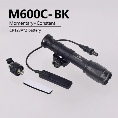 US warehouse Surefire M600C M600 M300 X300 Ultra Tactical Scout Light Rifle Weapon Flashlight Hunting Momentary Pressure Switch