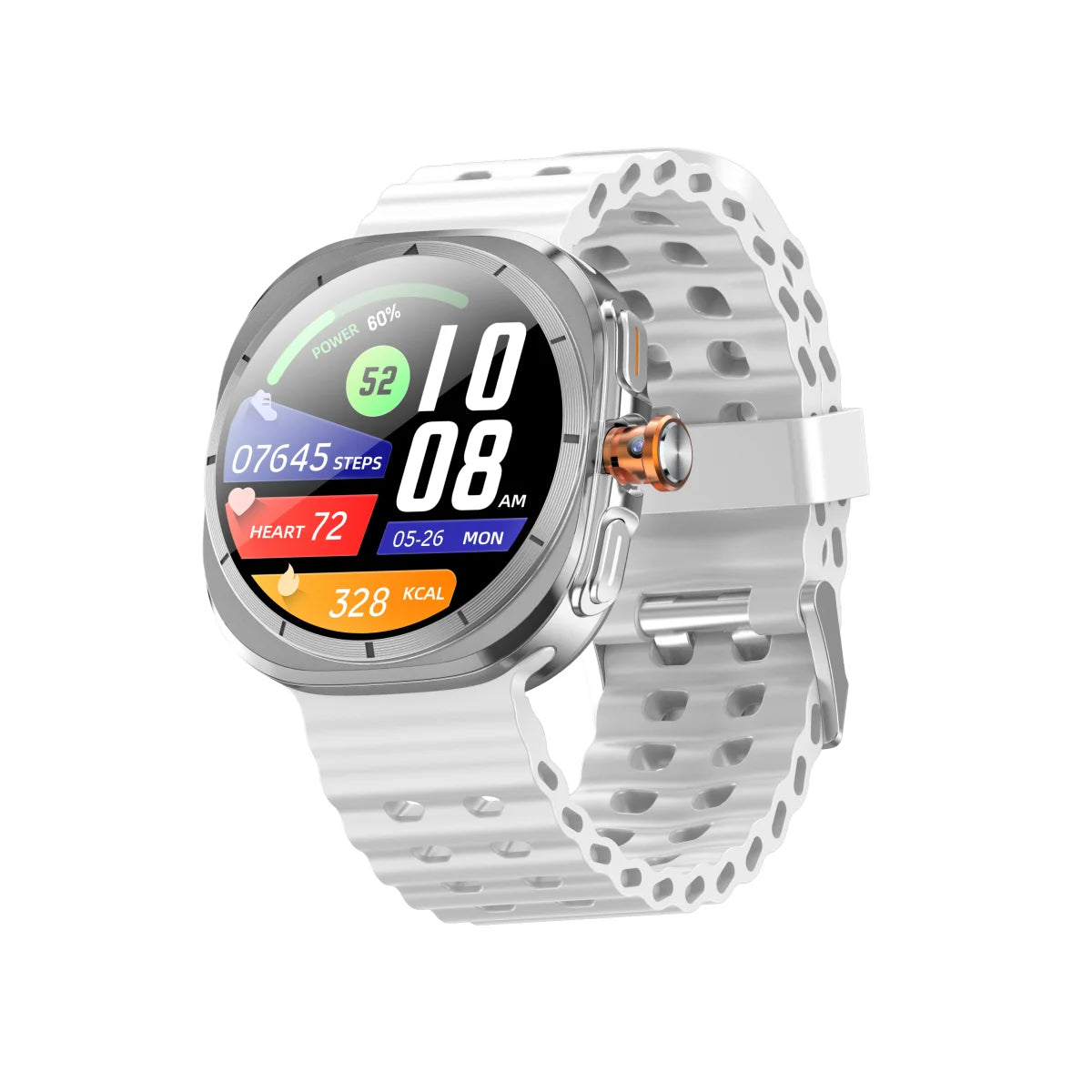 Cellular Smart Watch 1.508'' AMOLED Screen Dual Camera 4G SIM Call Precise Positioning Heart Rate Monitoring Android Smartwatch