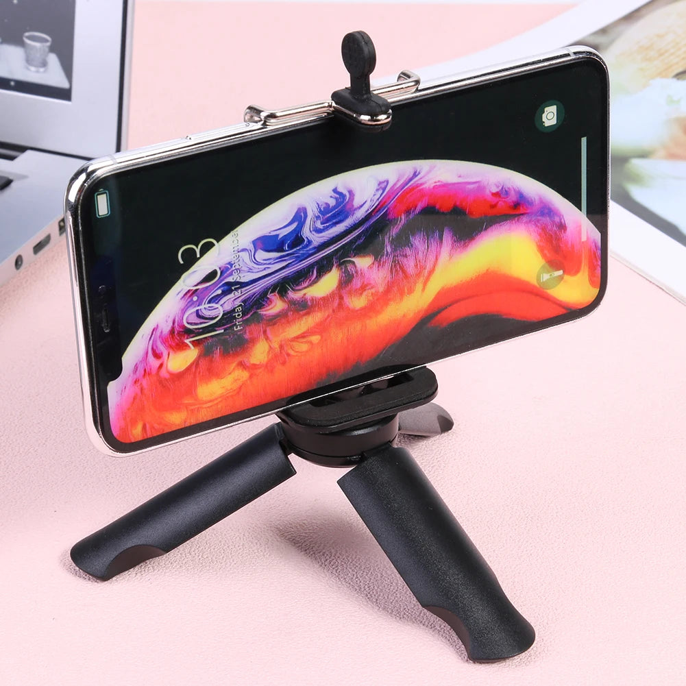 Mini Camera Tripod Portable Smartphone Action Camera Holder 1/4 Inch Interface Accessories for Mobile Phone Card Machine