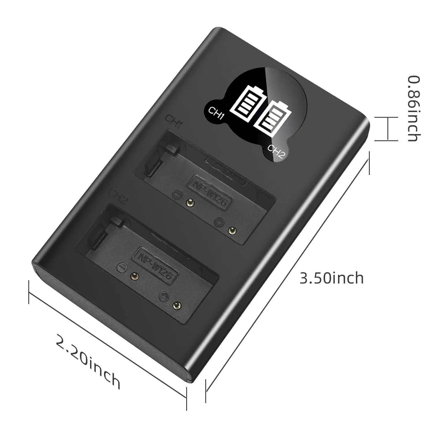 For Fuji NP-W126 NP W126 NP W126S battery Charger For Fuji Fujifilm  HS35 HS33EXR HS30 EXR XA1 XE1 X-Pro1 XM1 X-T10 Camera