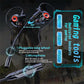 Type-C/3.5mm/USB Wired Headphones Gaming Headsets With Mic Earphones Wired Bass Stereo Esports Gamer Earbuds For Phones Computer